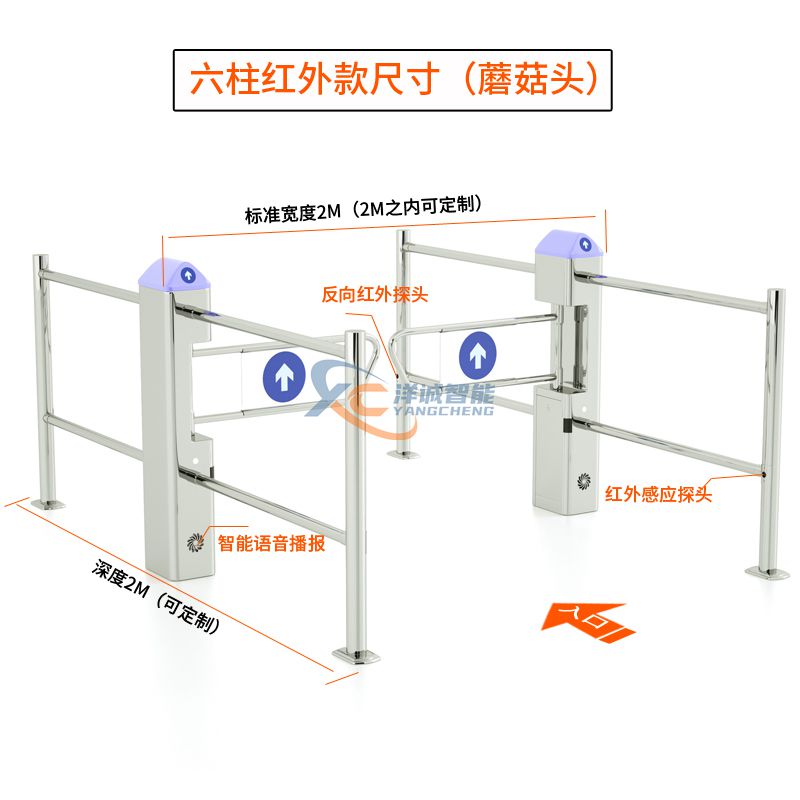 6柱红外款